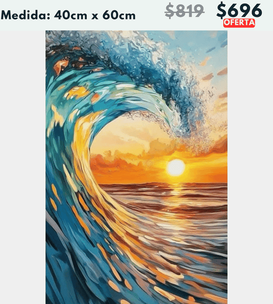 Ola 40 x 60 | Aparta con $100 / Resta $596