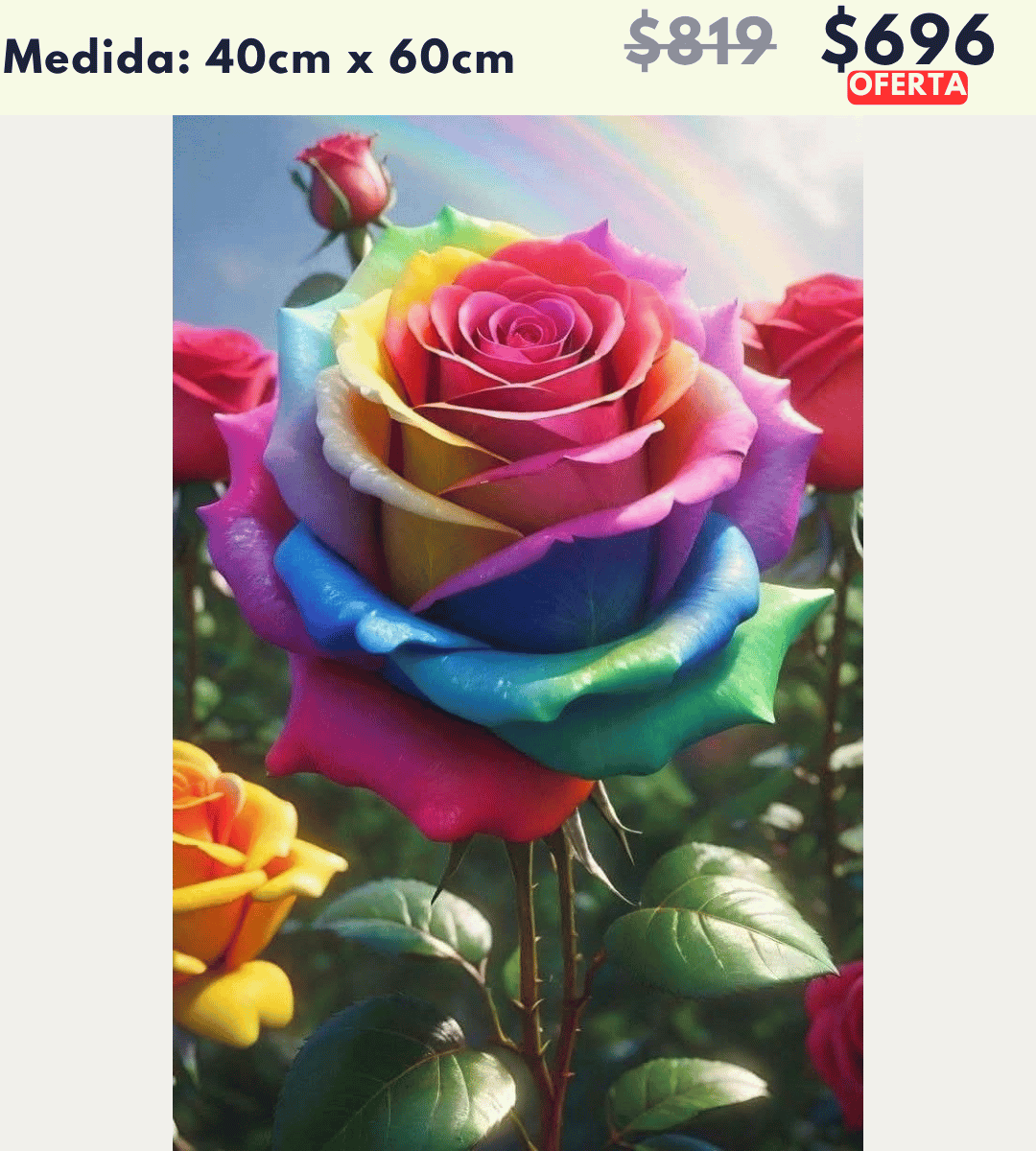 Rosa paisaje 40 x 60 | Aparta con $100 / Resta $596