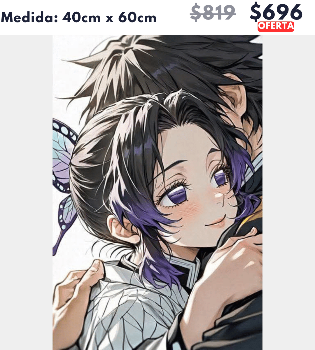 Shinobu Kocho 40 x 60 | Aparta con $100 / Resta $596