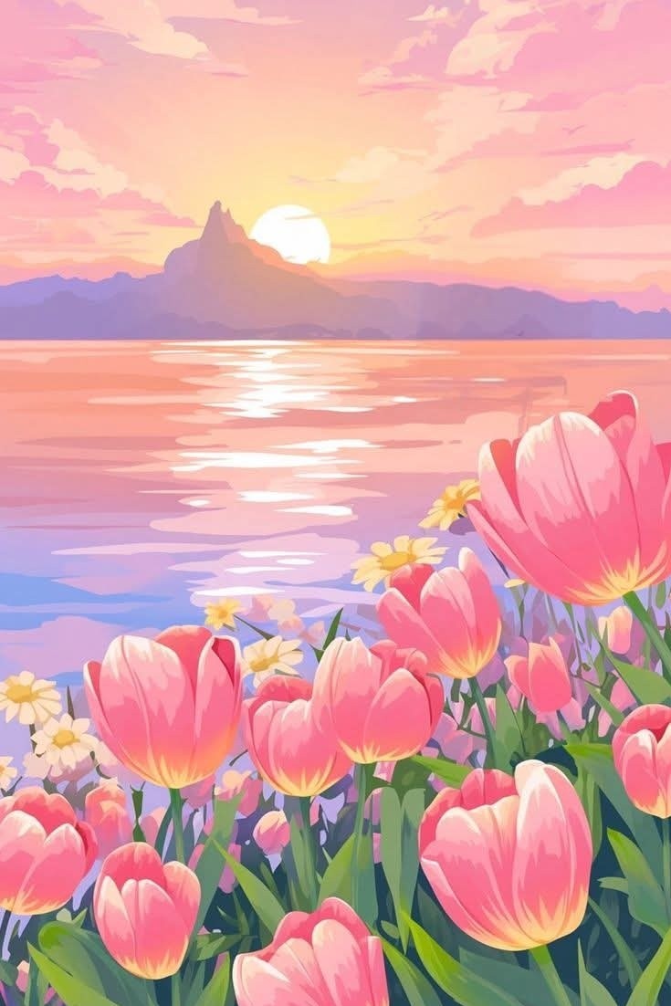 Tulipanes 40 x 60 | Aparta con $100 / Resta $637