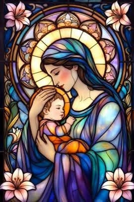 Virgen vitral 40 x 60 | Aparta con $100 / Resta $637
