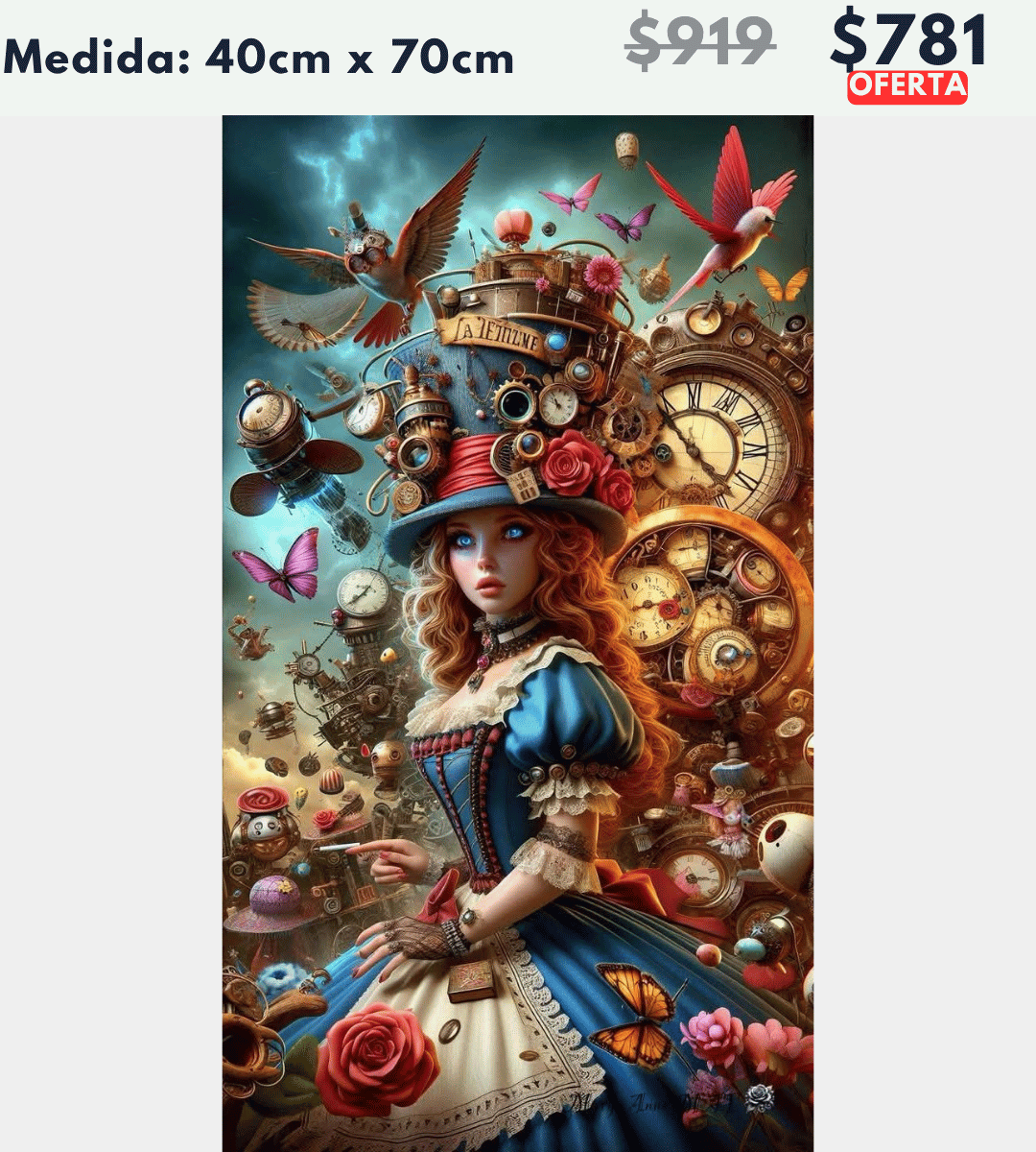 Alicia 40 x 70 | Aparta con $100 / Resta $681