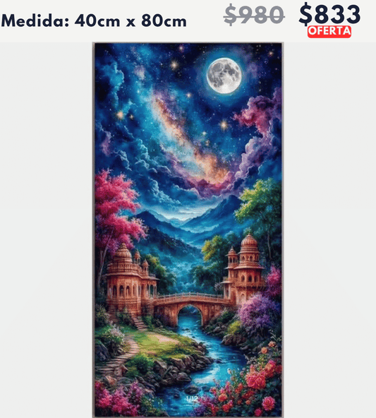 Paisaje puente 40 x 80 | Aparta con $100 / Resta $732