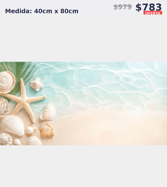 playa estrellas de mar 40 x 80 | Aparta con $100 / Resta $683