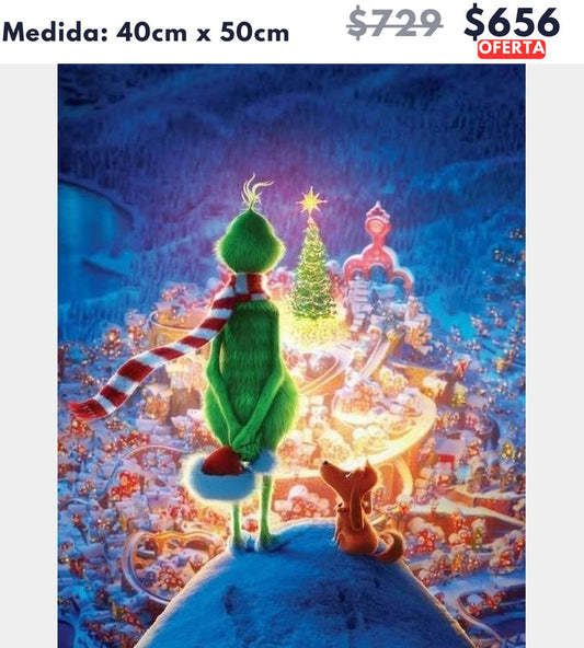 grinch 40 x 50 | Aparta con $100 / Resta $556