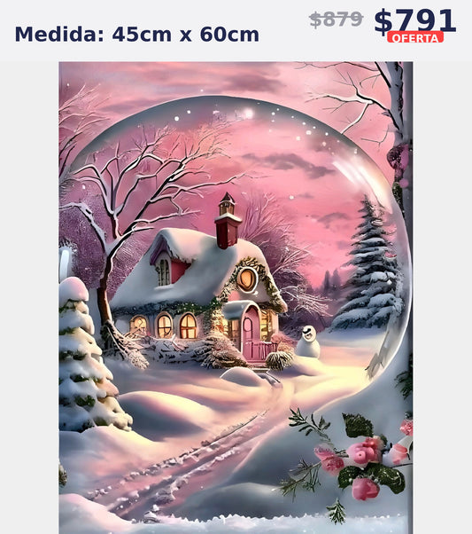 esfera casa nevada 45 x 60 | Aparta con $100 / Resta $603