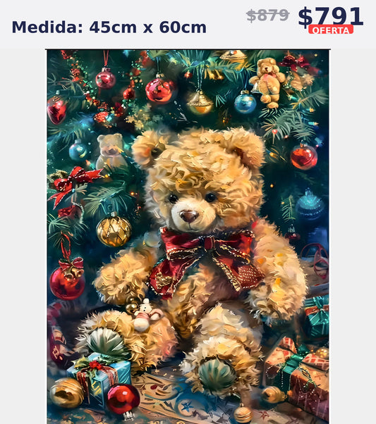 oso navideno 45 x 60 | Aparta con $100 / Resta $603
