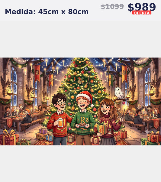 magos navidad castillo 45 x 80 | Aparta con $100 / Resta $779