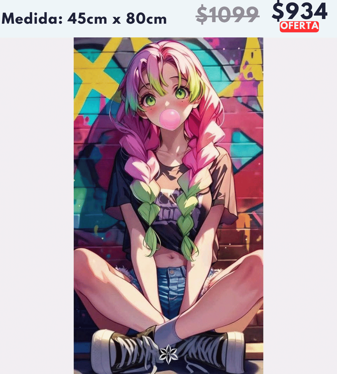 Chica burbuja 45 x 80 | Aparta con $100 / Resta $834