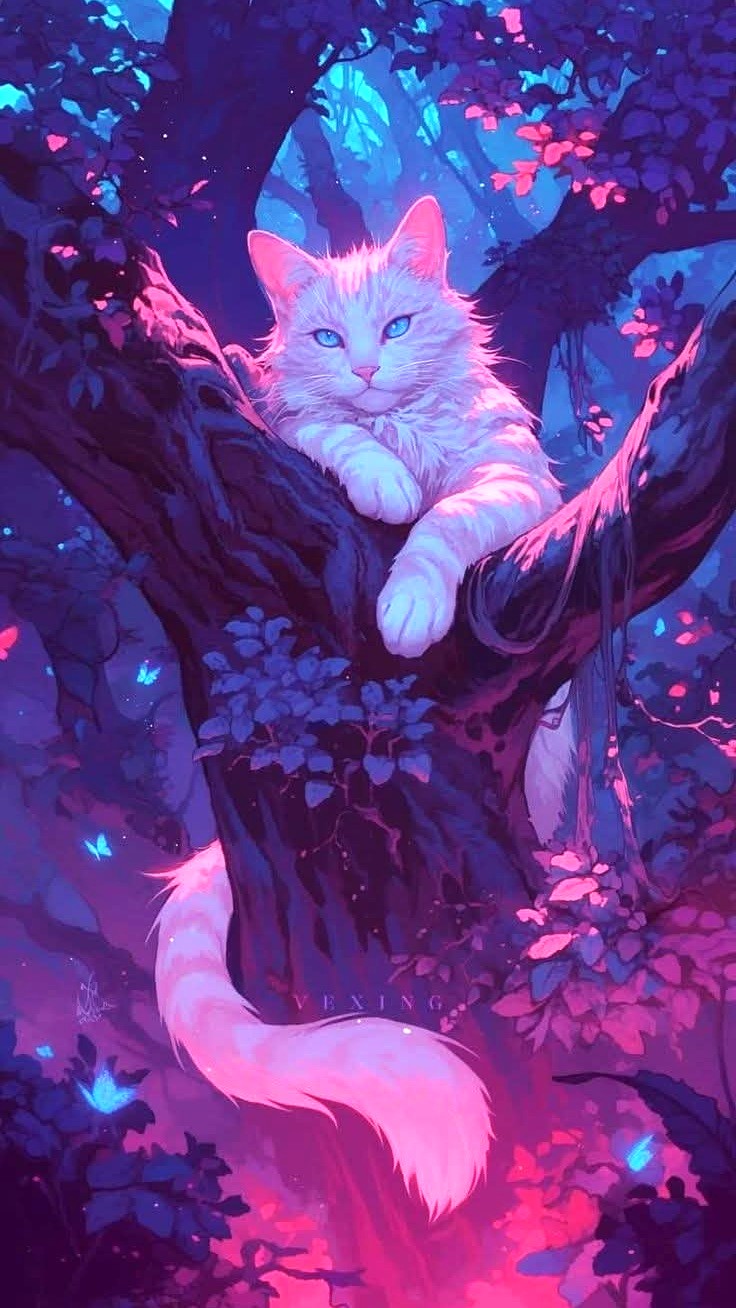 Gatito en el arbol 45 x 80 | Aparta con $100 / Resta $889