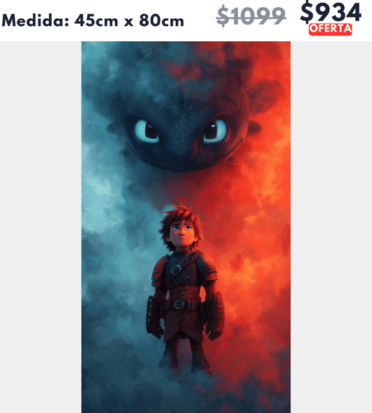 Hipo y Chimuelo 45 x 80 | Aparta con $100 / Resta $834