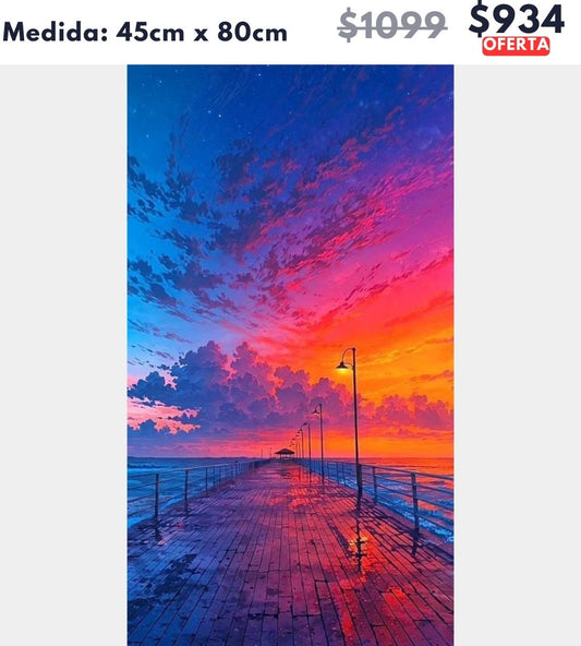 Muelle 45 x 80 | Aparta con $100 / Resta $834