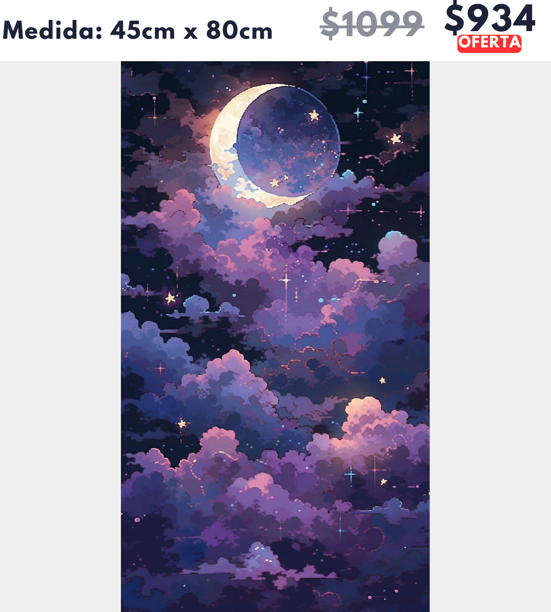 Paisaje a la Luna 45 x 80 | Aparta con $100 / Resta $834