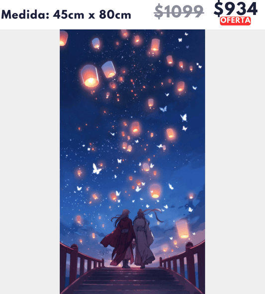 Paisaje globos 45 x 80 | Aparta con $100 / Resta $834