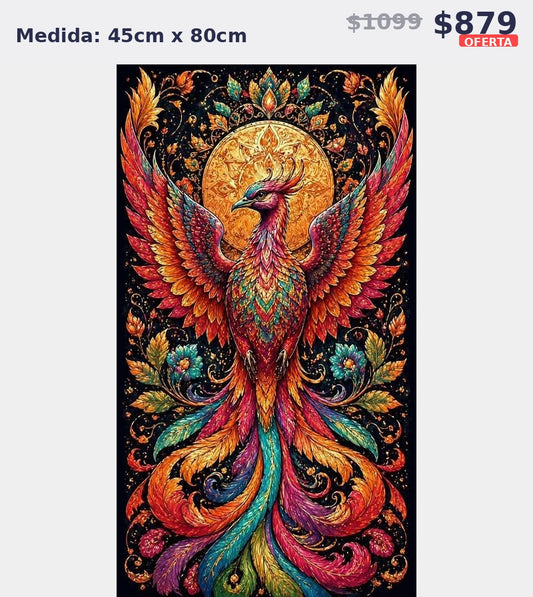 fenix mandala 45 x 80 | Aparta con $100 / Resta $779