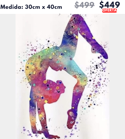 ballet | 30 x 40cm 🔒Aparta con $100 | Falta por pagar $349
