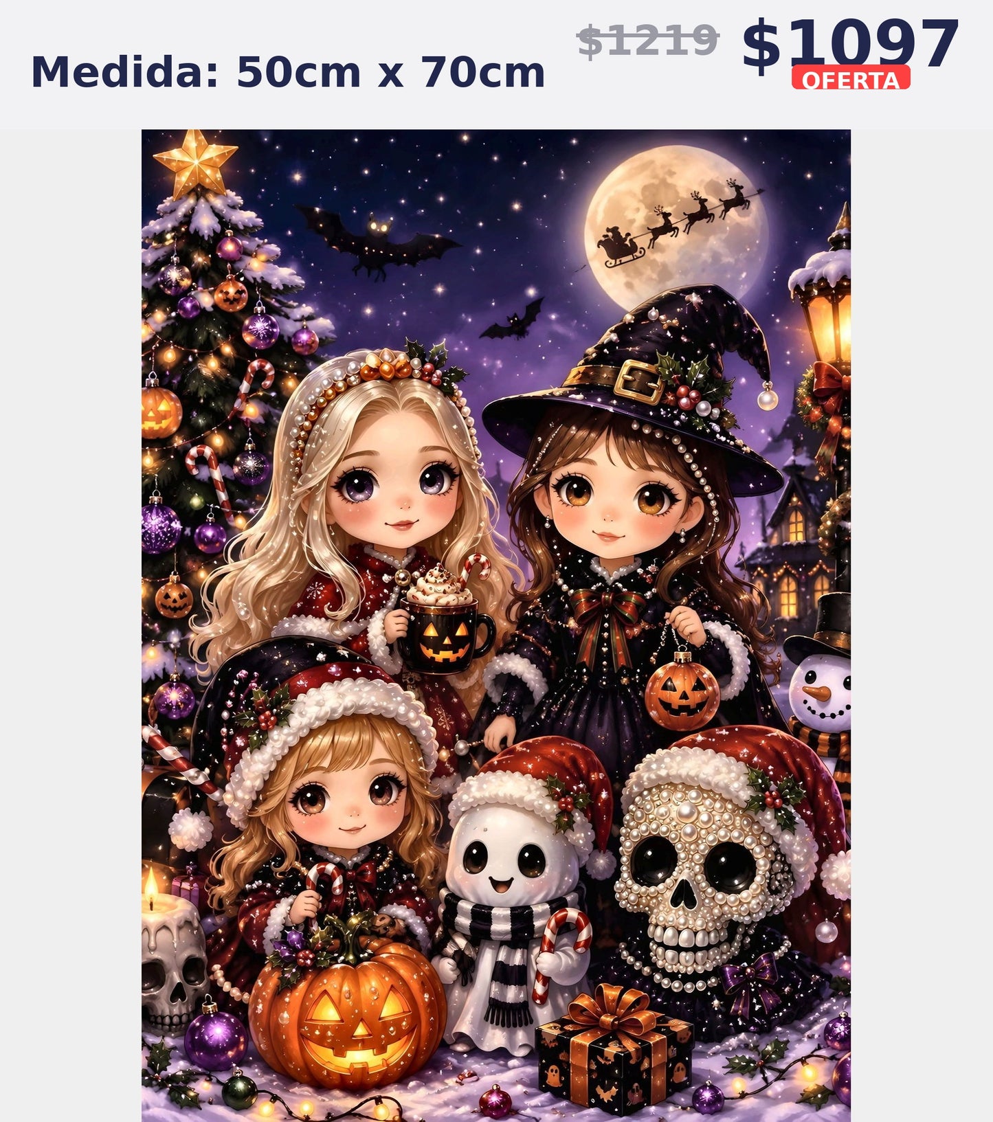 munecas halloween navidad 50 x 70 | Aparta con $100 / Resta $875
