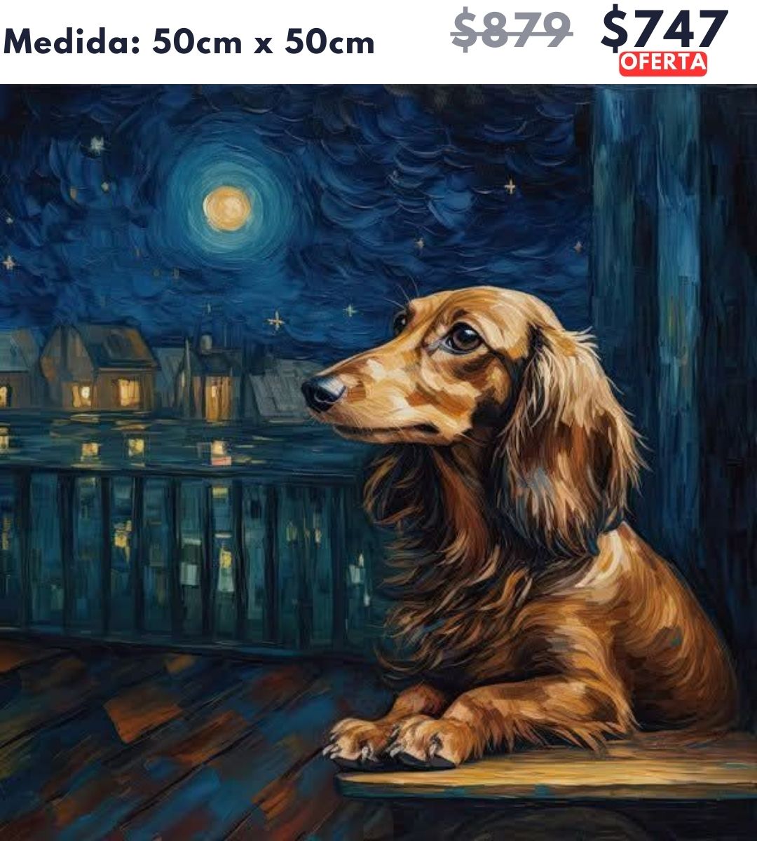 Perrito balcon 50 x 50 | Aparta con $100 / Resta $647