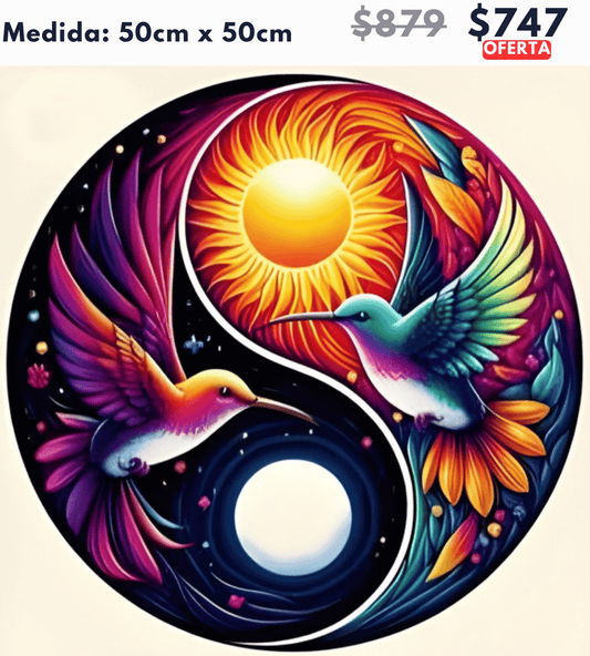 Yin Yang 50 x 50 | Aparta con $100 / Resta $647