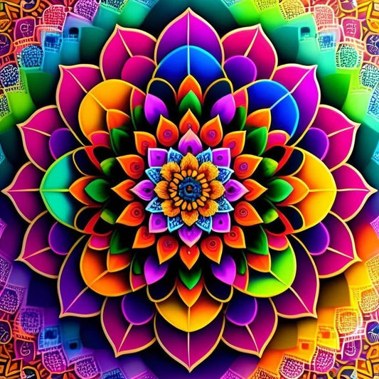 Mandala 50 x 50cm