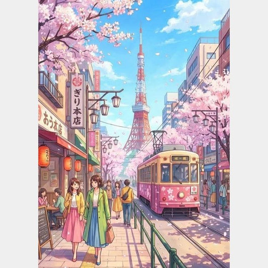 Tokio (Monte Fuji) | 50 x 70 cm