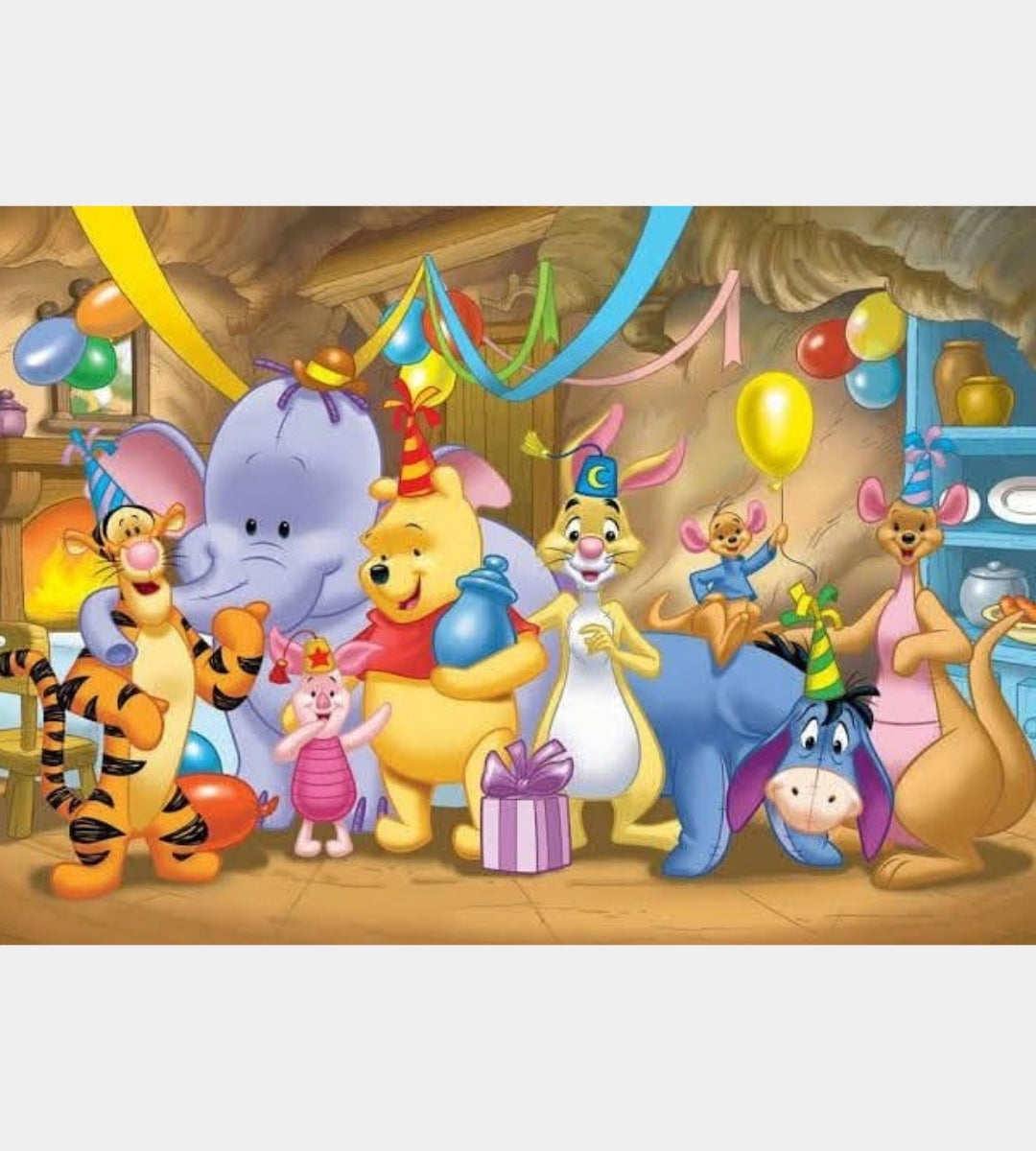 Winnie Pooh y amigos | 50 x 70 cm
