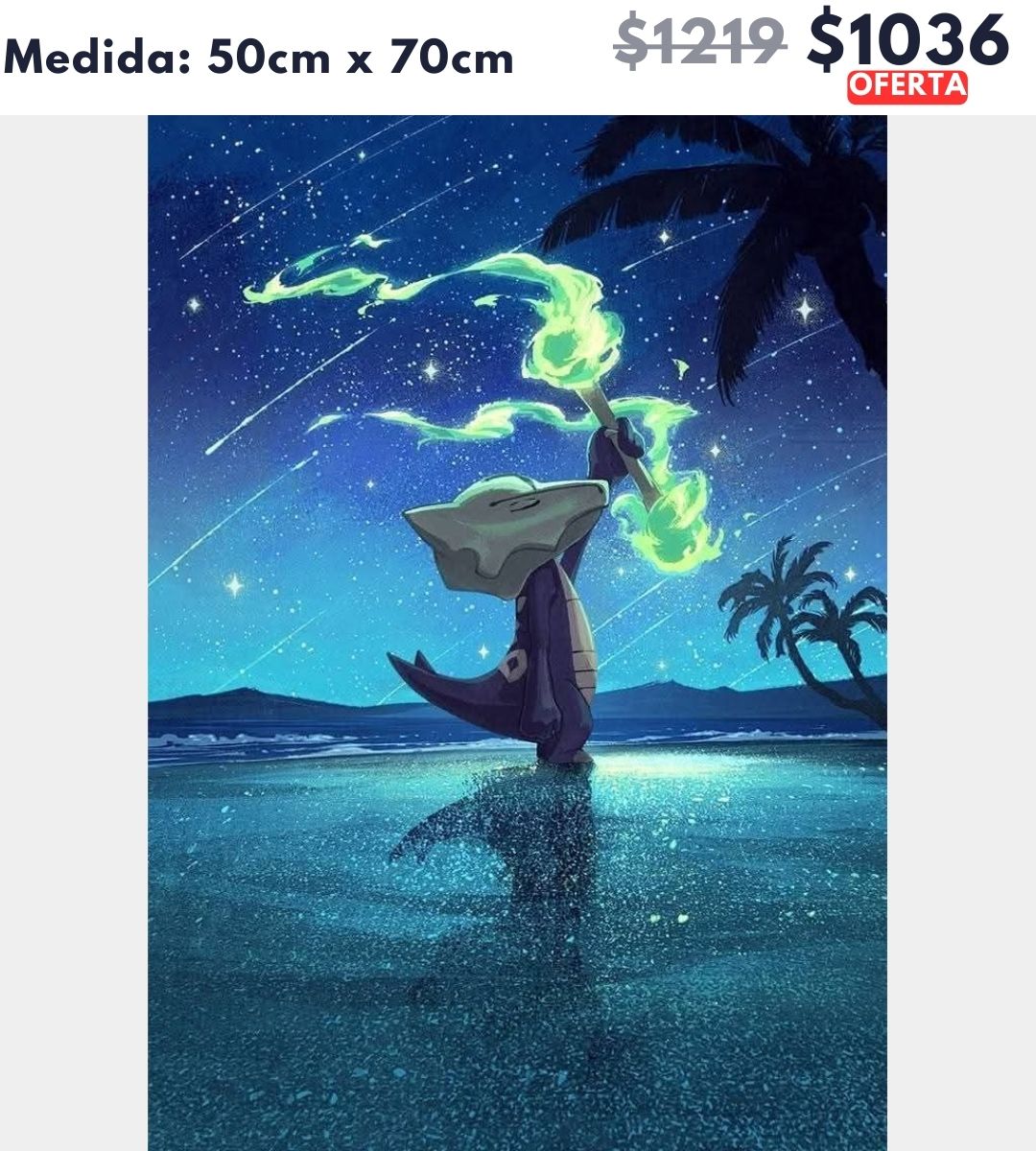 Marowak de Alola 50 x 70 | Aparta con $100 / Resta $936