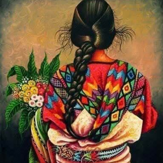 Vendedora de flores | 50 x 50cm