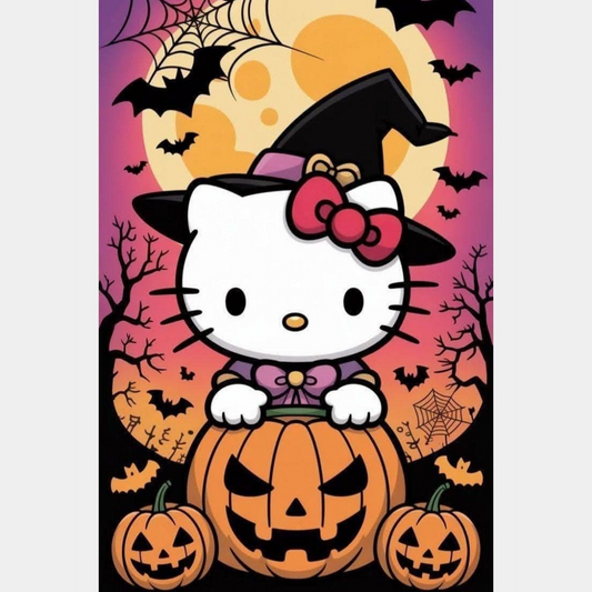 kitty halloween 30 x 45 | Aparta con $100 / Resta $376