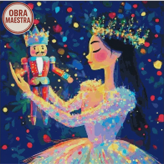 Princesa y cascanueces 50 x 50
