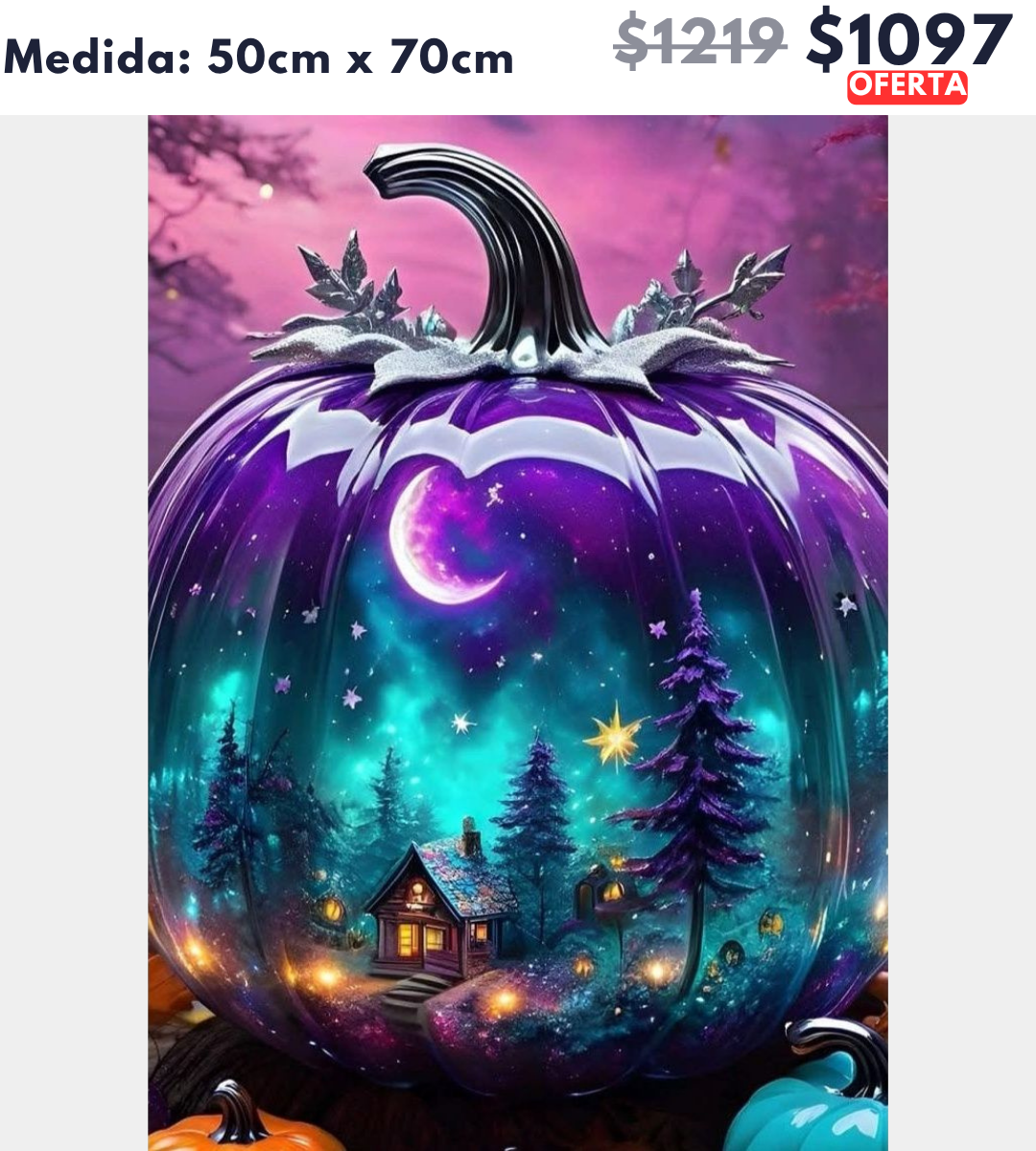 paisaje calabaza 50 x 70 | Aparta con $100 / Resta $997