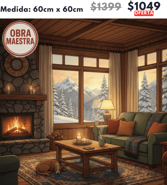 Montaña Obra Maestra 60 x 60 | Aparta con $100 / Resta $949