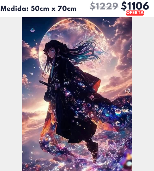 Anime | 50 x 70cm 🔒Aparta con $100 | Falta por pagar $1006