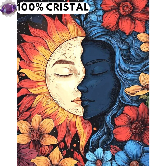 Sol y luna | 40 x 50cm TODO TIPO CRISTAL