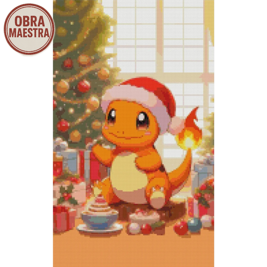 Pokemon Navideño 30 x 50 OBRA MAESTRA