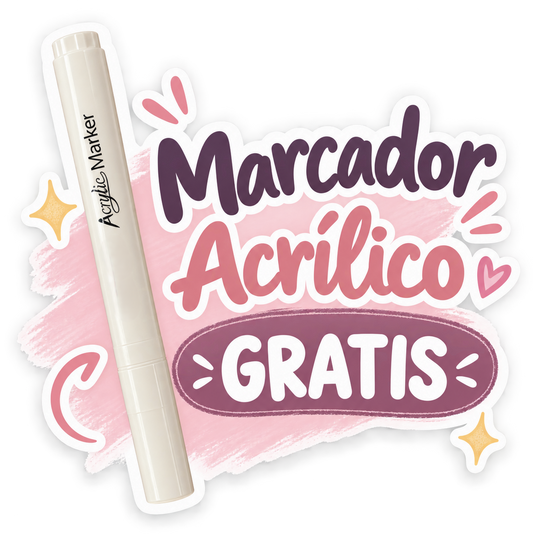 Marcador Acrílico para Pinta por Número