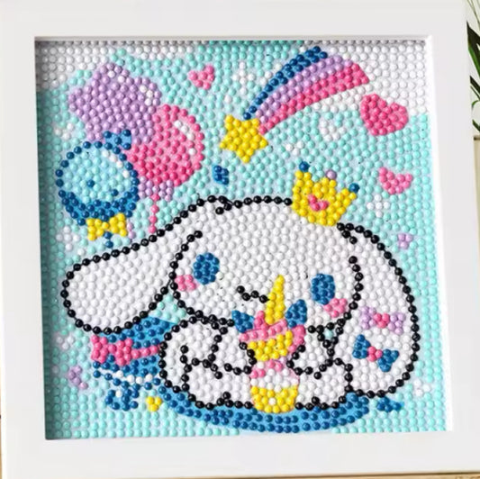 Sanrio 15 x 15 con marco tipo portaretrato