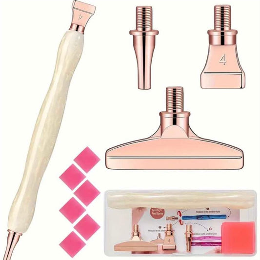 Pluma Beige Multiplacer de metal