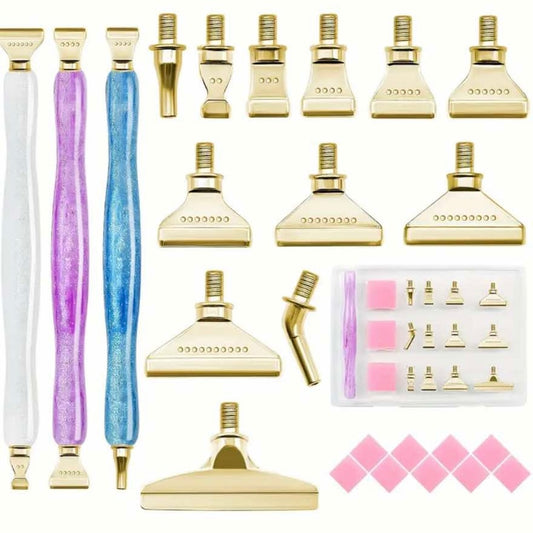 3 plumas con 12 Multiplacer de metal