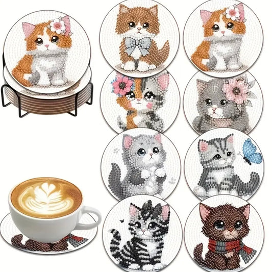 Portavasos de Gatitos