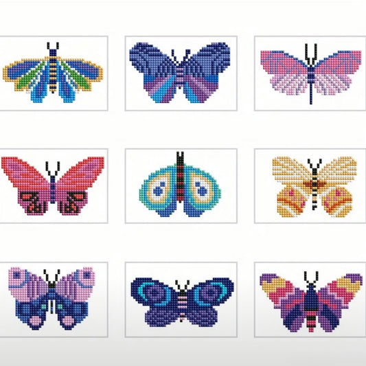 Lienzos pequeños de mariposas