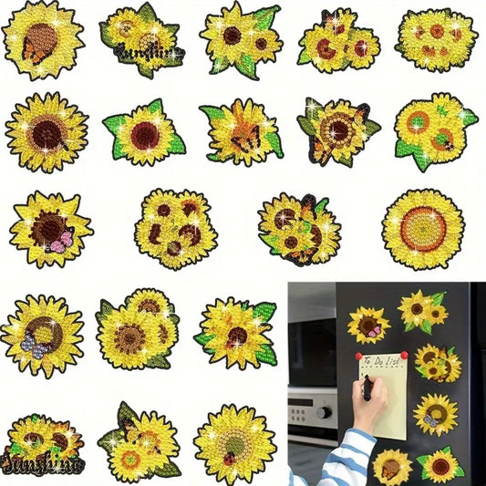 Imagen girasoles 20 piezas