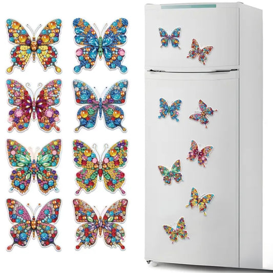 Imanes mariposas