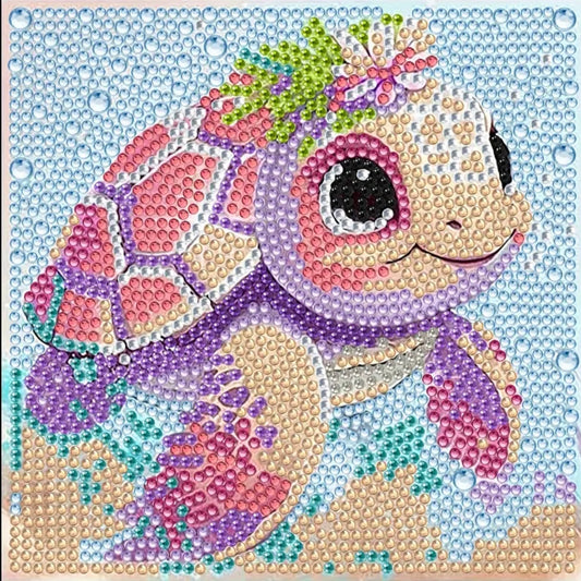 Lienzo Tortuga 15 x 15cm