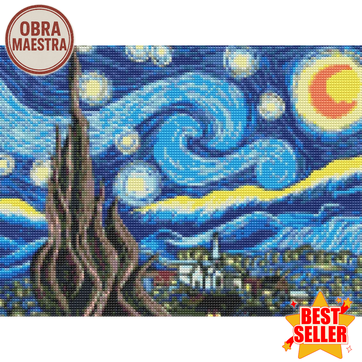 Noche Estrellada | 30 x 40 cm