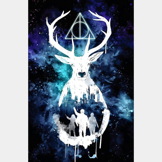40x60 Patronus Harry Potter