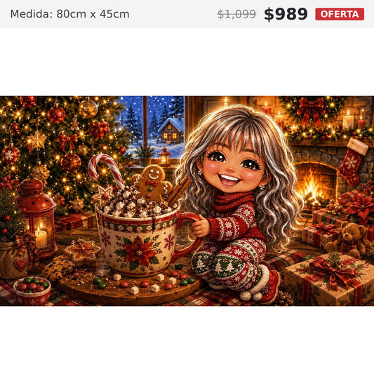 chocolatera 45 x 80 preventa navideña
