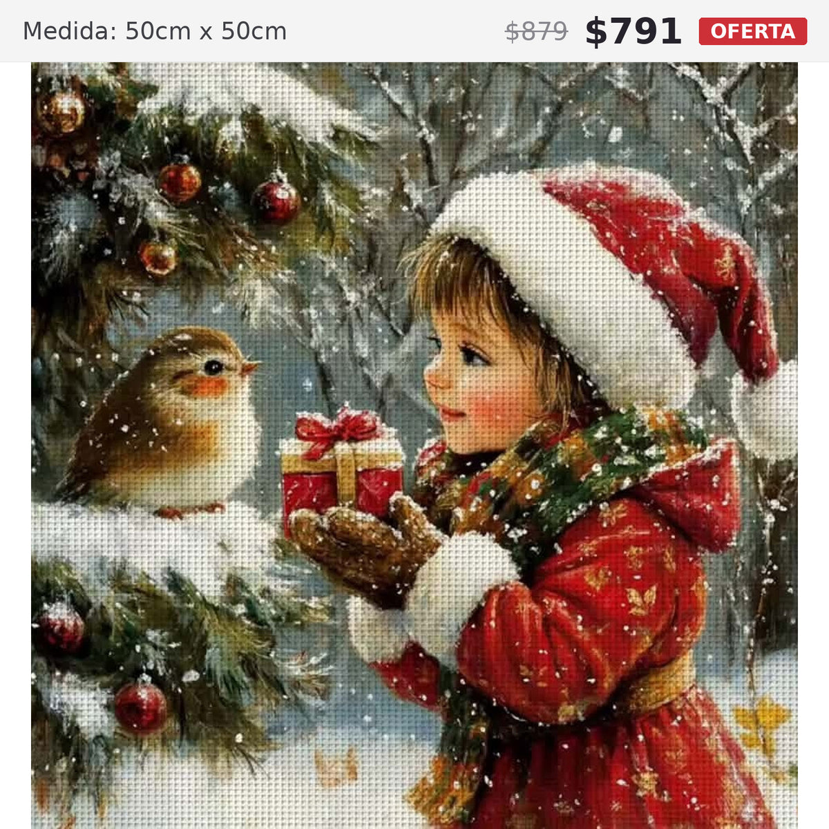 regalo invernal 50 x 50 preventa navideña