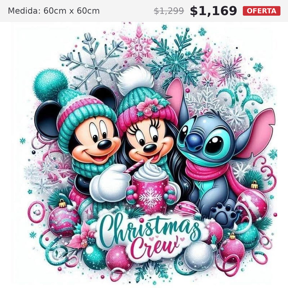 disney 60 x 60 preventa navideña