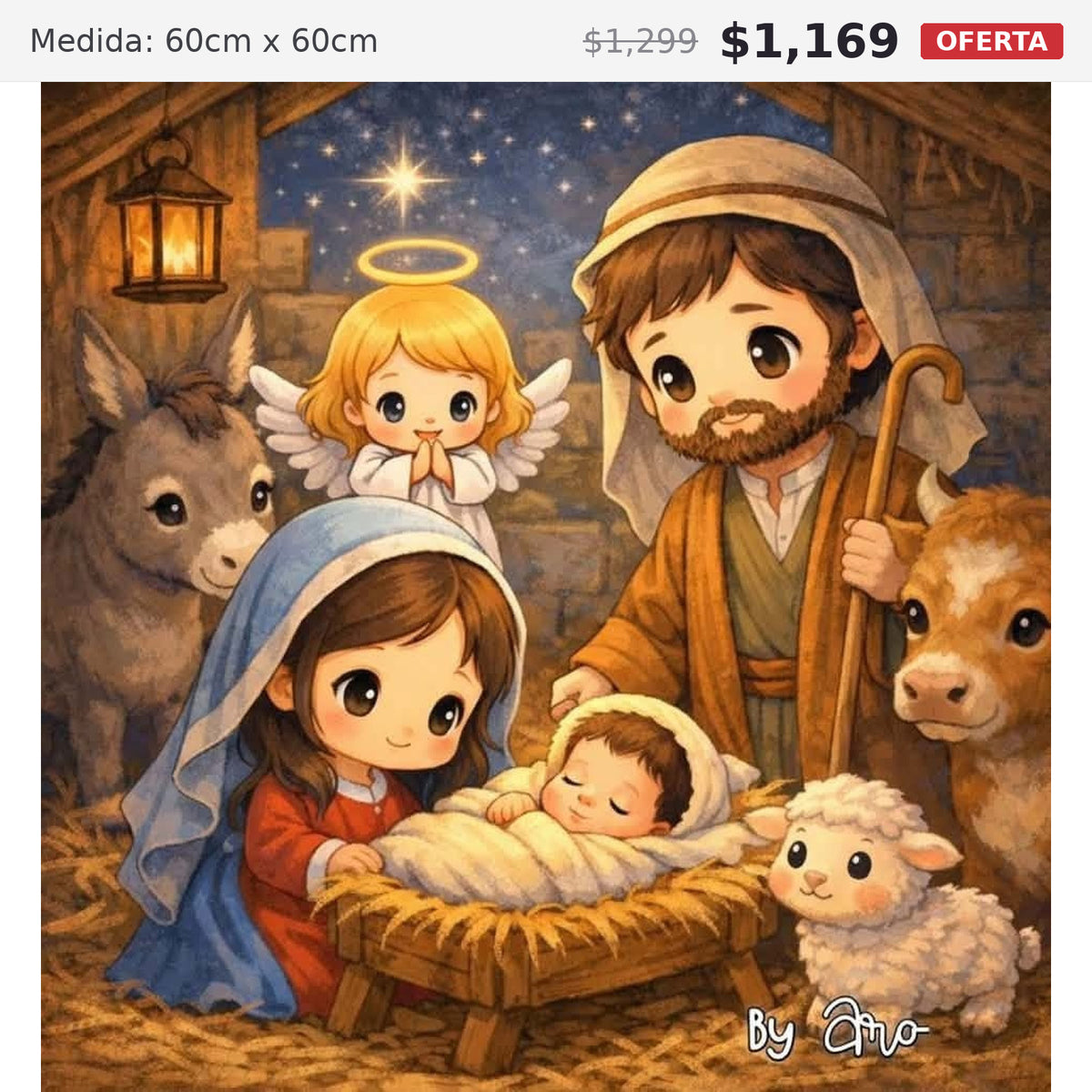 nacimiento 60 x 60 preventa navideña